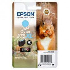 Epson 378XL - 10.3 ml - XL - light cyan - original - blister with RF/acoustic alarm - ink cartridge - for Expression Home XP-8605, XP-8606